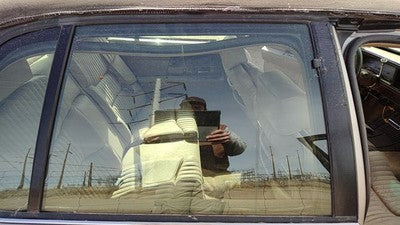 1991-1996 Buick Park Ave Ultra Passenger Right Rear Side Window Door Glass Back