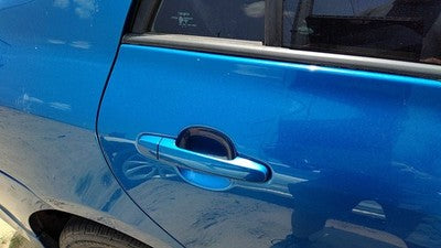 09-13 Toyota Corolla Passenger Right Rear Outside Door Handle Oem Back Blue 8T7