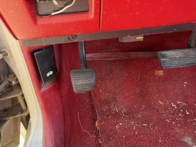 1986 Olds 88 Parking Brake Pedal Assembly Oem Complete Emergency Unit Red
