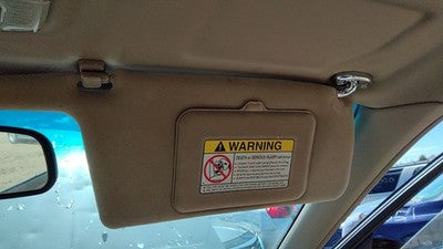 1997 Honda Accord Passenger Right Sun Visor Oem Gray F
