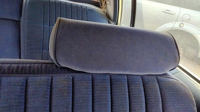 1984 Deville Sedan Lh Driver Left Head Rest Oem Cloth Blue