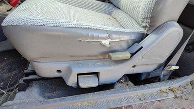 1997 Ford Aspire Driver Left Side Seat Trim Panel Oem Gray