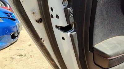 2013-2020 Ford Fusion Driver Left Rear Door Latch With Rods/Cables Oem Back
