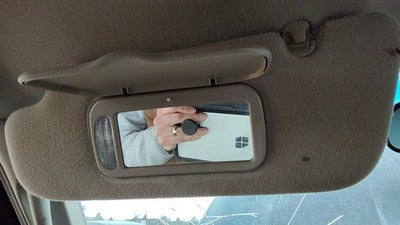 2002-2003 Jeep Liberty Driver Left Sun Visor Oem Gray M5dv 0Xq031l2ab