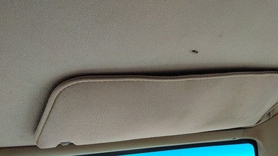 1988 Ford F150 Passenger Right Sun Visor Oem Tan