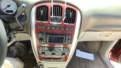 05-07 Town Country Trim Bezel Around Radio Surround Dash Panel Oem Khaki J1