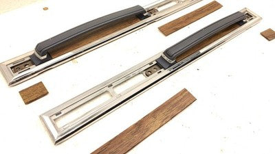 1984 Cadillac Deville Pair Left Right Front Inside Door Pull Handle Oem Set