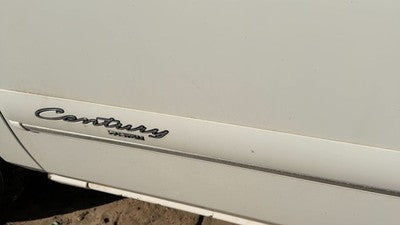 01-02 Buick Century Driver Left Front Moulding From Door Oem Trim Strip White
