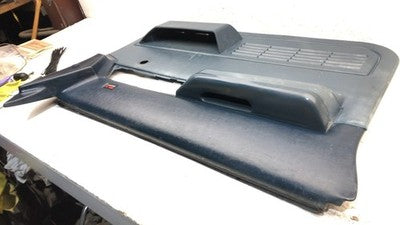 1993 Gmc Sierra 2500 Driver Left Front Door Trim Panel Oem Blue
