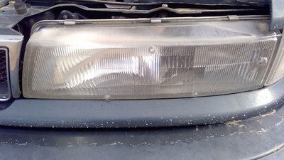 89-92 Galant Vr-4 Driver Left Head Light Front Lamp With Bracket Cracked