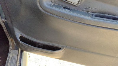 96 97 Suzuki Sidekick Passenger Right Front Door Trim Panel With Switches Gray