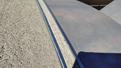 85 Mercury Grand Marquis Passenger Right Rear Chrome Trim Moulding Pair On Roof