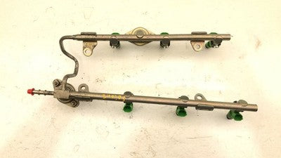 2013-16 Nissan Pathfinder Complete Fuel Rail With Injectors Set Loaded Oem 3.5L