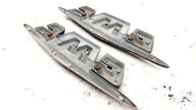 1958 Chevy Gmc 300 Full Size Fender Emblems Badges Pair Set Oem 2362154