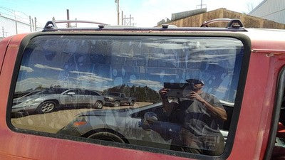 1985-1990 Ford Bronco 2 Passenger Right Rear Quarter Glass Back Side Window Oem