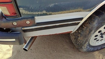 1994 Chevy S10 Blazer Passenger Right Rear Moulding On Quarter Panel Oem Blue