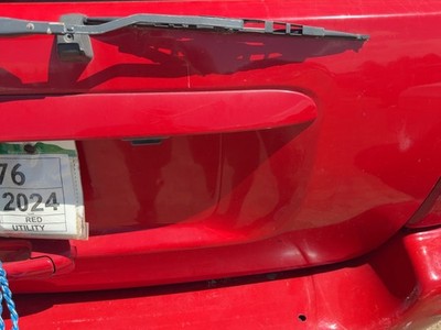 00 Grand Cherokee License Plate Trim Tail Trunk Finish Flame Red Pr4