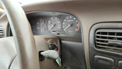 1991-1993 Infinity G20 Trim Bezel Around Speedometer Dash Surround Panel Brown