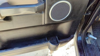 05-09 Rover Lr3 Driver Left Front Inside Door Trim Panel With Master Switch Tan