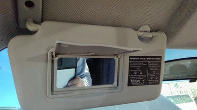 2016-2019 Nissan Versa Driver Left Sun Visor Oem Charcoal G 964019Mb1a