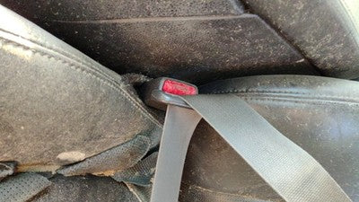 2007-2009 Lincoln Mkz Driver Left Front Seat Belt Buckle Receiver Oem Black Mw