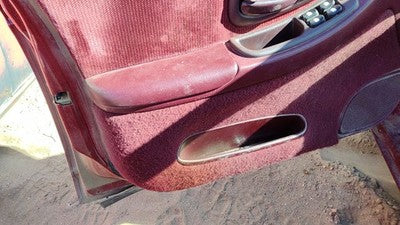 1995 Chevy Lumina Driver Left Front Door Trim Panel With Master Switch Red