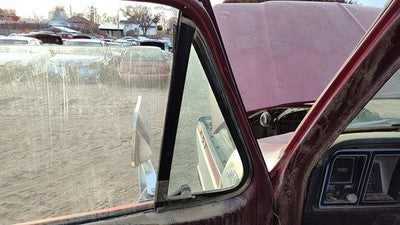 1975-1979 Ford F150 Driver Left Front Vent Window Small Door Glass With Frame