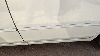 03 Altima Driver Left Rear Moulding From Door Oem Back Trim Strip White Qx3