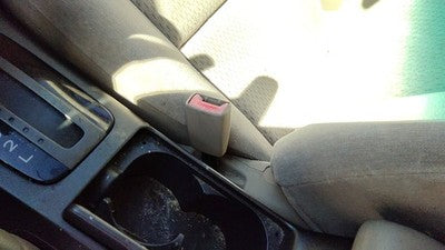 02-03 Toyota Camry Passenger Right Front Seat Belt Buckle Receiver Oem Taupe 43