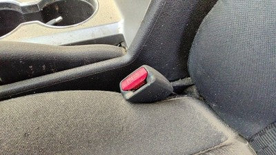 06-11 Ford Fusion Driver Left Front Seat Belt Buckle Receiver Dw Charcoal Black