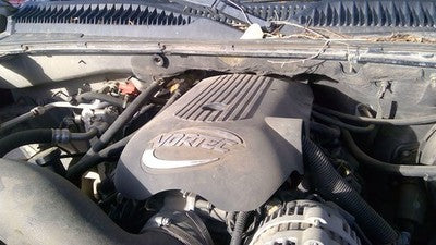 2001 Chevy Tahoe Engine Cover Top Plastic Shield Oem 5.3l