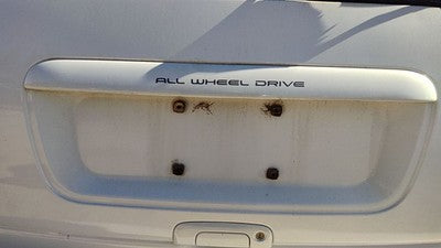 96-99 Town Country License Plate Trim Surround Panel Tail Trunk Pwp Golden White