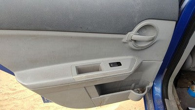 2008 Dodge Avenger Driver Left Rear Door Trim Panel With Switches Back Gray Db