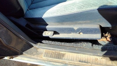 1986 Toyota Camry Passenger Right Side Seat Trim Panel Oem Blue