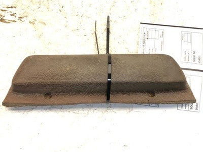 1975 Chevy C10 Driver Left Inside Door Arm Rest Oem Armest Saddle Tan Handle
