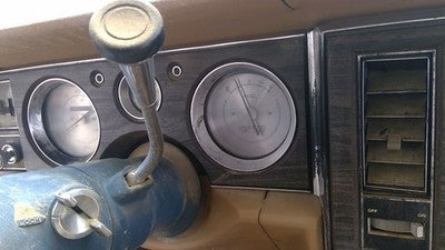 1978 Buick Lesabre Woodgrain Trim Bezel Around Speedometer Oem Surround 1252121