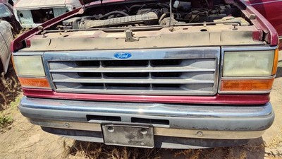 1991-94 Ford Explorer Maroon Trim Strip Between Bumper And Grille Oem E9tz17626a