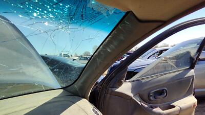 2000 Oldsmobile Intrigue Passenger Right A Pillar Trim Windshield Post Gray 142