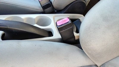 2011-2013 Ford Fiesta Driver Left Front Seat Belt Buckle Receiver Oem Black Dl