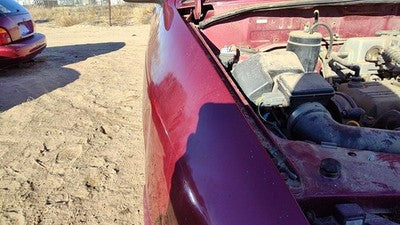 1994-1997 Ford Aspire Passenger Right Front Fender Oem E5 Red F4bz16005a