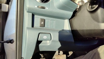 09-15 Honda Pilot Lower Dash Under Column Knee Bolster Trim Panel Gray/Blue Gr