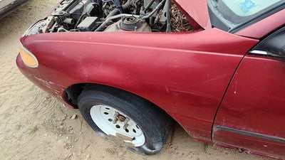 1997-2002 Ford Escort Driver Left Front Fender Oem Red F7Cz16006Aa