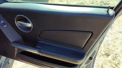 06-08 Grand Prix Passenger Right Front Inside Door Trim Panel Switches Ebony 19B
