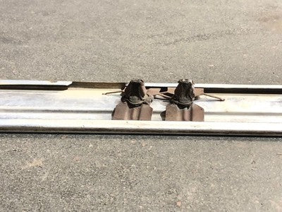 1962 Impala 4 Door Passenger Right Rear Chrome Trim Trunk Side Quarter Panel