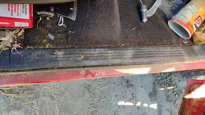 2005 Dodge Ram 1500 Passenger Right Lower Kick Trim Panel Oem Black