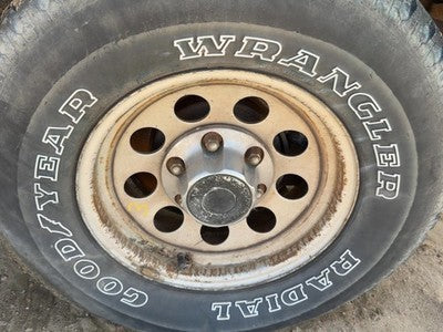1993-1997 Isuzu Rodeo 15" Steel Wheel Oem Factory Rim
