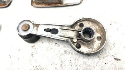 1971 Nissan 240Z Window Crank Inner Door Handle Bezel Pair Set Oem