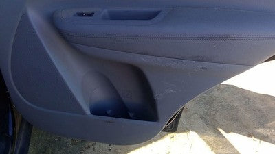 2011 Kia Sorento Passenger Right Rear Inside Door Trim Panel Only Back Black Eb