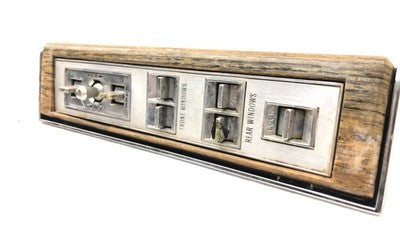 84 Cadillac Deville Driver Left Front Master Switch Trim Bezel Window Lock Seat
