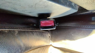 07-14 Ford Expedition Driver Left Front Seat Belt Buckle Receiver 1W Black/Camel